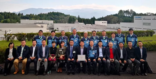 Delegation ULVAC 2