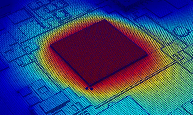OnScal chip simulation 2